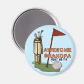 グランドパ素晴らしゴルフカスタムマグネット マグネット (正面/裏面)