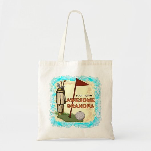 グランドパ素晴らしゴルフ トートバッグ (正面)