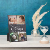 グランドパ素晴らし4フォトチャックボードに昇格 フォトプラーク (側面)