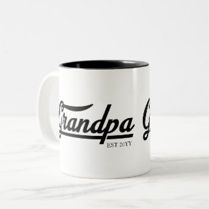 グランドパ設立   Grandpaギフト ツートーンマグカップ