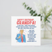 グランドパ誕生日 カード (スタンド正面)