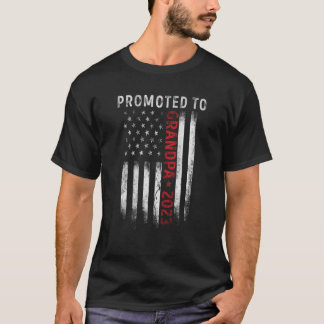 グランドパ2023米国国旗の新祖父王Pに昇格 Tシャツ
