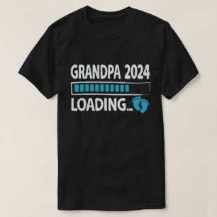 グランドパ2024新しい祖父グランドパをロードする Tシャツ