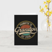 グランドパ2026新しい祖父ベビーAnnoに昇格 カード (黄色い花)