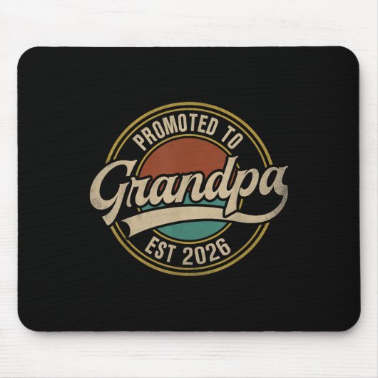 グランドパ2026新しい祖父ベビーAnnoに昇格 マウスパッド (正面)