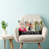 グランドパ3フォトコラージュ ランバークッション (椅子)