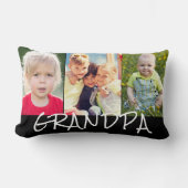 グランドパ3フォトコラージュ ランバークッション (正面)