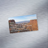 グランドビューポイントアットキャニョンランズナショナルパーク マグネット名刺 (インサイチュ)