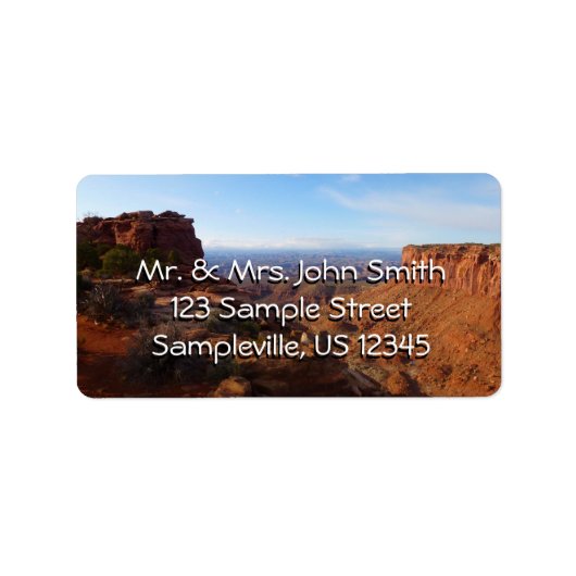 グランドビューポイントアットキャニョンランズナショナルパーク ラベル (正面)