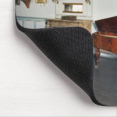 グランドピアノが付いている部屋の眺め マウスパッド (コーナー)