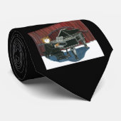 グランドピアノのタイ ネクタイ (ロール)