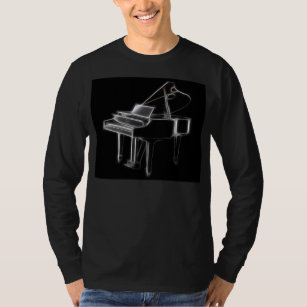グランドピアノの音楽的なクラシカルな楽器 Tシャツ
