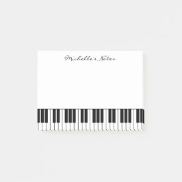 グランドピアノはピアニストのためのポスト・イットを調整します ポストイット