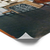 グランドピアノを備えた部屋の景色 ポスター (角)