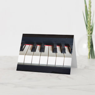 グランドピアノグリーティングカード カード