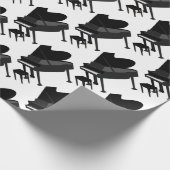 グランドピアノスケッチ ラッピングペーパー (角)