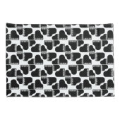 グランドピアノスミュージックをテーマにしたピアノアートカスタムカラー 枕カバー (裏面-右)