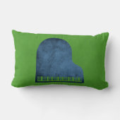 グランドピアノブルース ランバークッション (裏面)