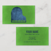 グランドピアノブルース 名刺 (正面/裏面)