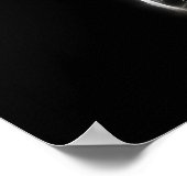 グランドピアノミュージカルクラシカル楽器 ポスター (角)