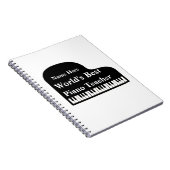 グランドピアノワールドズ最高のピアノ先生 ノートブック (右側)