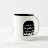 グランドピアノワールド最高のズピアノ ツートーンマグカップ (正面右)