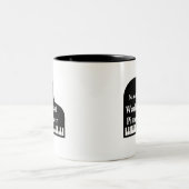 グランドピアノワールド最高のズピアノ ツートーンマグカップ (中央)