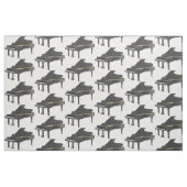 グランドピアノ織物 ファブリック (ファットクウォーター)