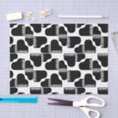 グランドピアノ音楽テーマのカスタムの背景色 薄葉紙 (クラフト)