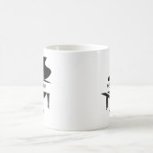 グランドピアノ オーダーメイド コーヒーマグカップ (中央)