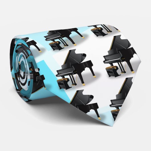 グランドピアノ ネクタイ (ロール)