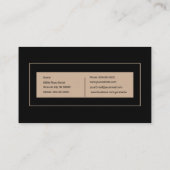 グランドピアノ 名刺 (裏面)