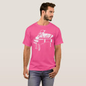 グランドピアノ Tシャツ (正面フル)