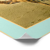 グランドピラミッドカイロ～ヴィンテージ旅行 ポスター (角)