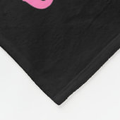 グランドピンク女性のカーボーイ乳癌Wesの上のブーツ フリースブランケット (角)