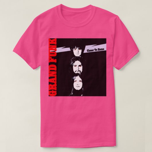 グランドファンク鉄道ホームステッカーに近い Tシャツ (デザイン正面)