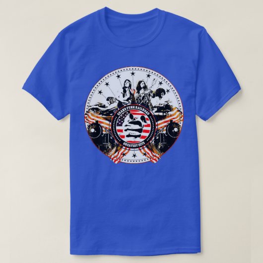 グランドファンク鉄道マーチ Tシャツ (デザイン正面)