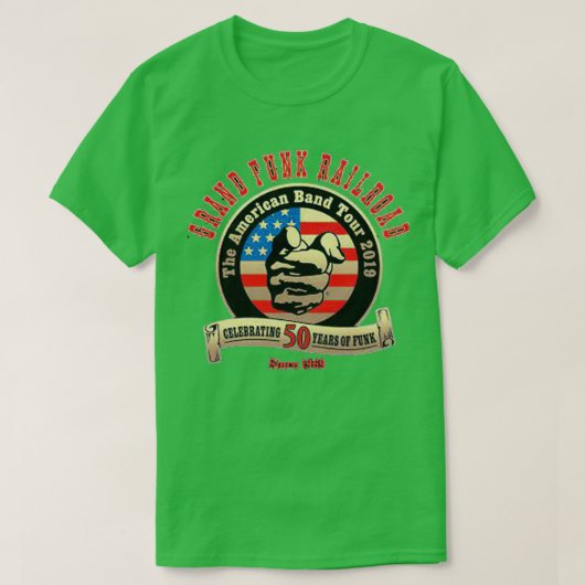 グランドファンク鉄道1969年以来TシャツクラシックTShi Tシャツ (デザイン正面)