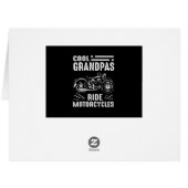 グランドファーザーバイクもしくは自転車に乗る人 (裏面横)