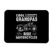 グランドファーザーバイクもしくは自転車に乗る人 マグネット (横)