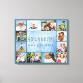 グランドブルースタイリッシュ12枚の写真 キャンバスプリント (正面)