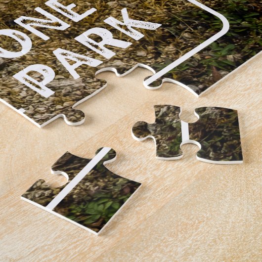 グランドプリズマティックイエローストーン ジグソーパズル (側面)