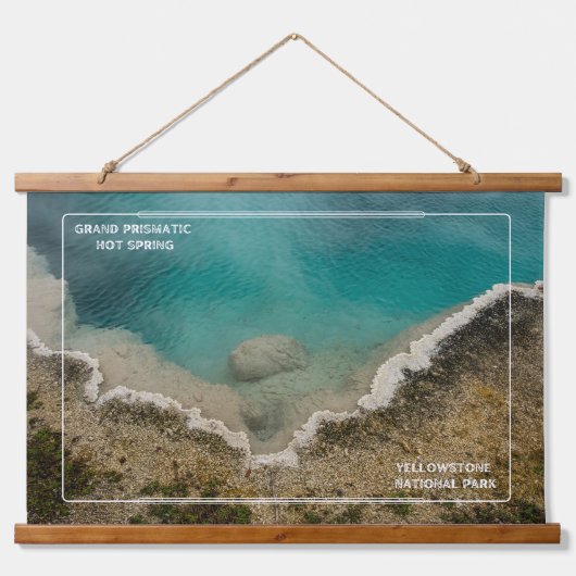 グランドプリズマティックイエローストーン 吊り下げ型タペストリー (正面)