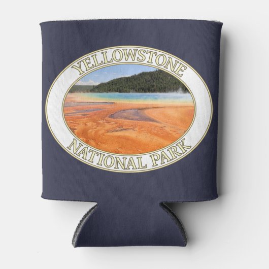 グランドプリズマティック春アットイエローストーンナショナルPrk 缶クーラー (正面)