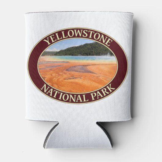 グランドプリズマティック春アットイエローストーンナショナルPrk 缶クーラー (正面)