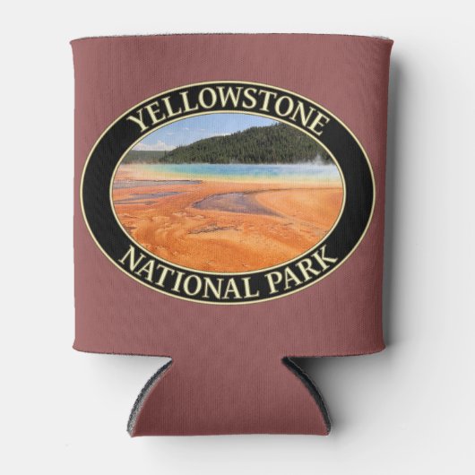 グランドプリズマティック春アットイエローストーンナショナルPrk 缶クーラー (正面)