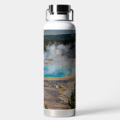 グランドプリズマティック春イエローストーン国立公園 ウォーターボトル (背面)