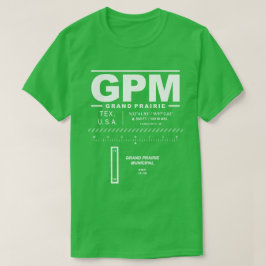 グランドプレーリーシティブルエアポートGPM Tシャツ