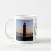 グランドヘイヴンサウスピアヘッドライトヒストリーマグ コーヒーマグカップ (左)