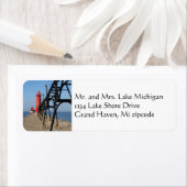 グランドヘブンミシガンライトハウス ラベル (インサイチュ)